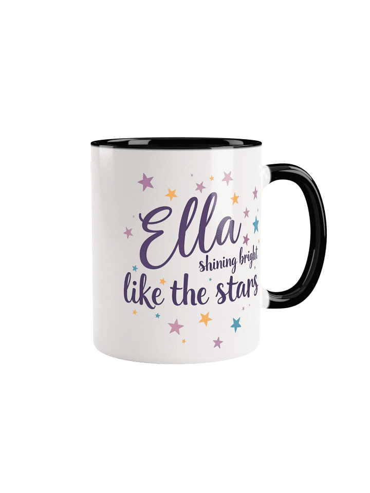 Personalized Mug: Ella, Shining Bright Like the Stars – A Perfect Gift for Every Occasion product image (1)