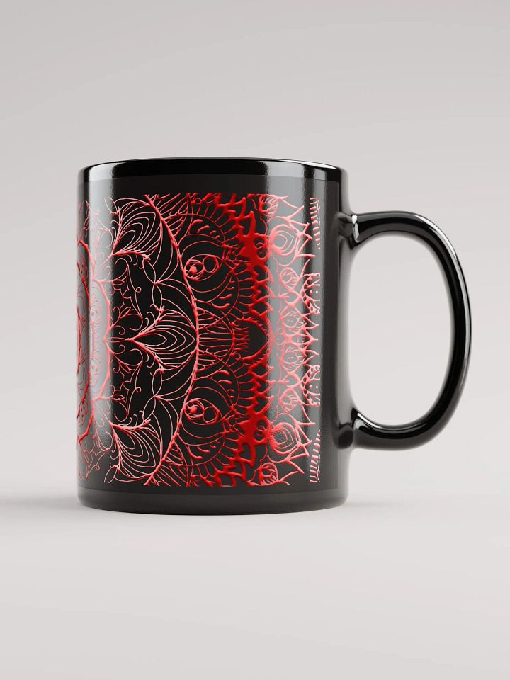 Radiant Red Mandala Mug product image (1)