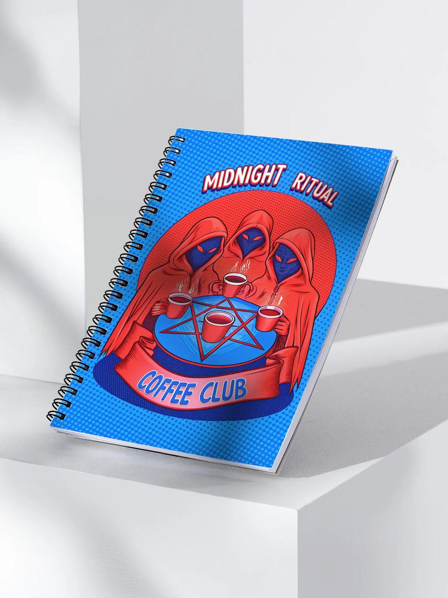 Midnight Coffee Club Spiral Notebook #2 product image (3)