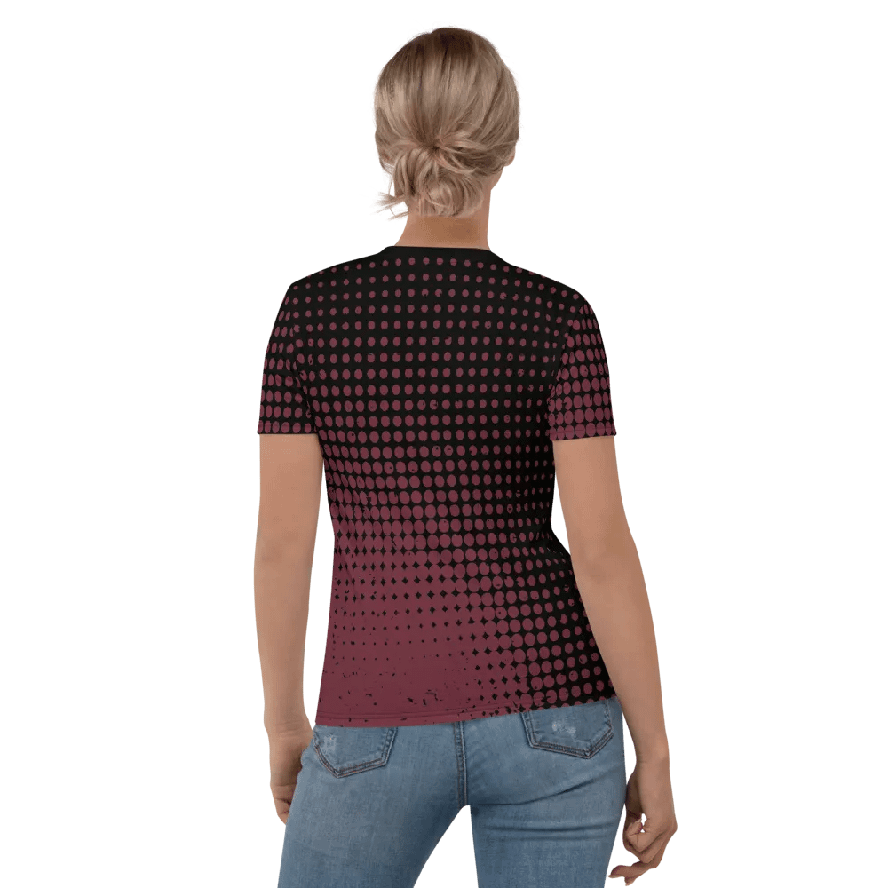 Sail Away with Me pink All Over Print T-shirt product image (5)