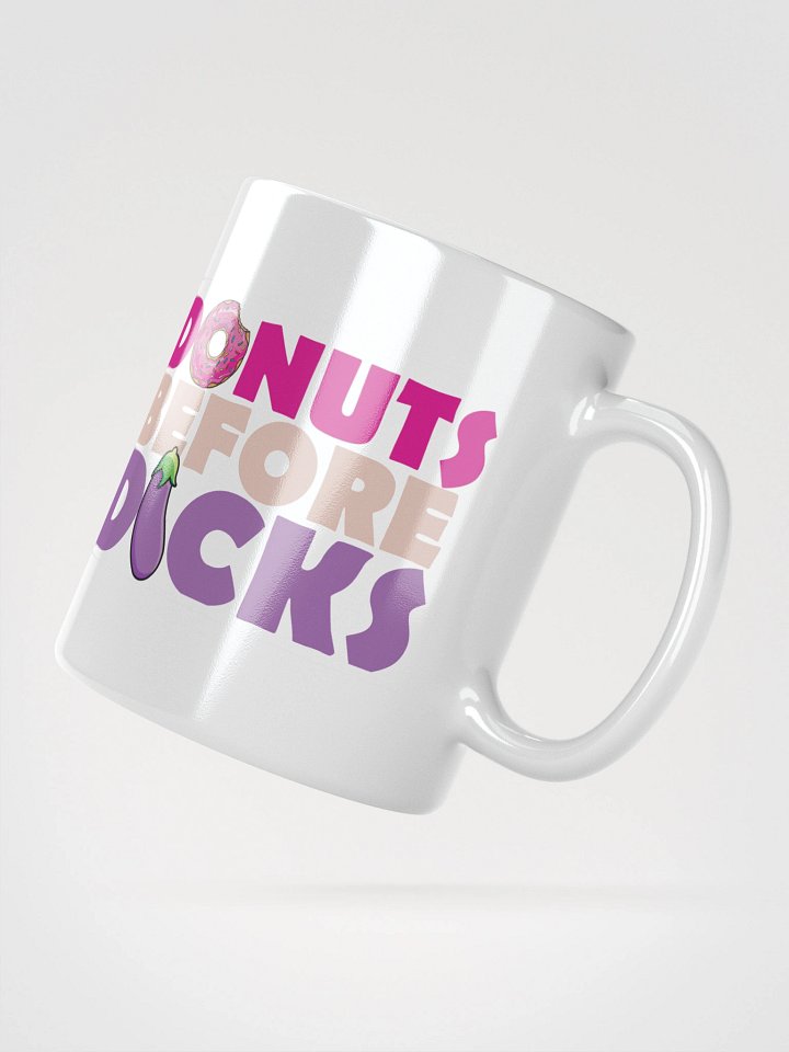 DONUTS BEFORE DICKS MUG product image (6)