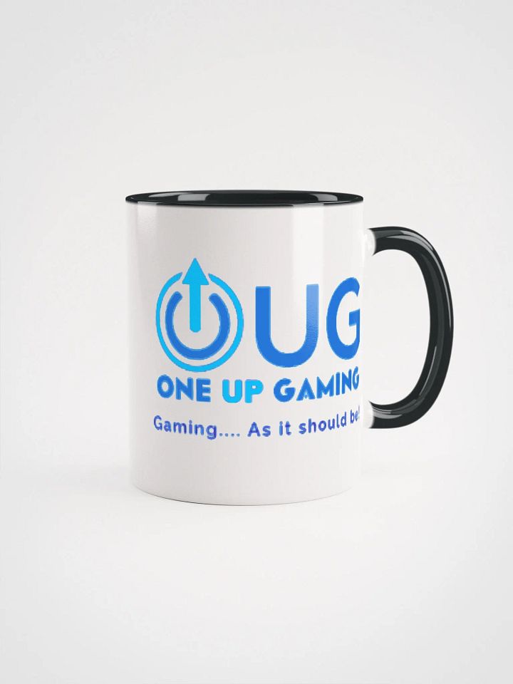 OUG Logo Blue Ceramic Mug with Color Inside product image (1)