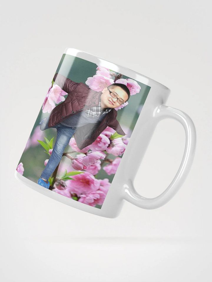 White Glossy Mug: fly product image (5)