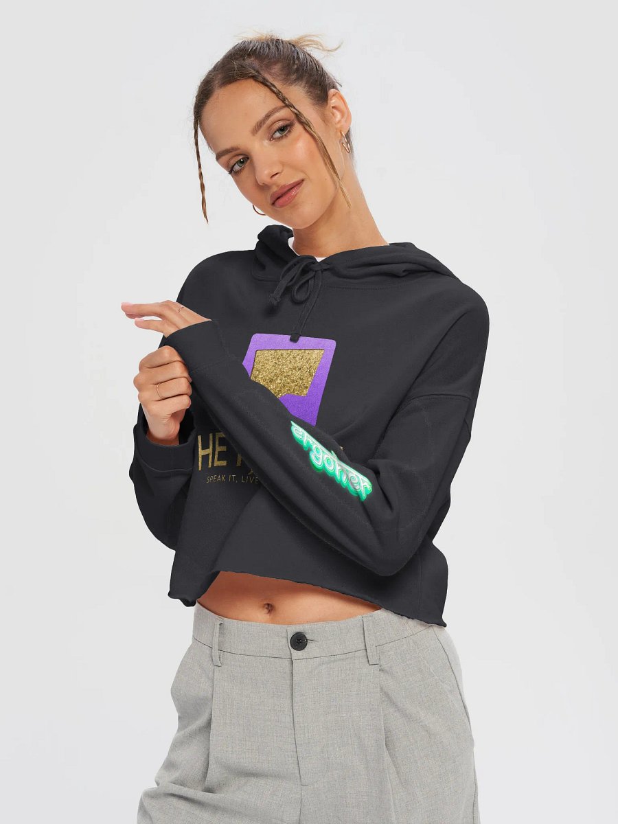 Hey Girl Legacy Crop Hoodie product image (16)