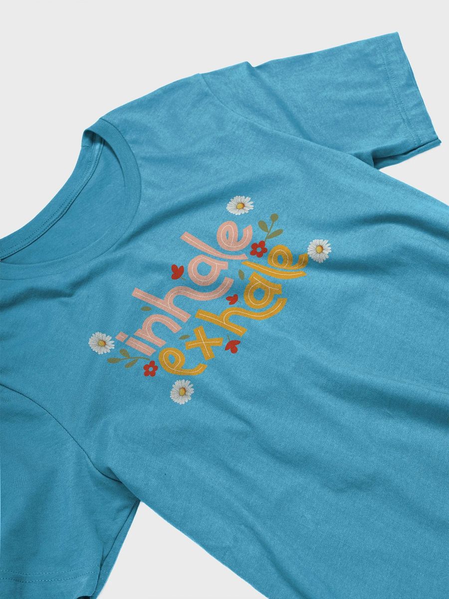 Inhale Exhale Floral T-Shirt product image (24)