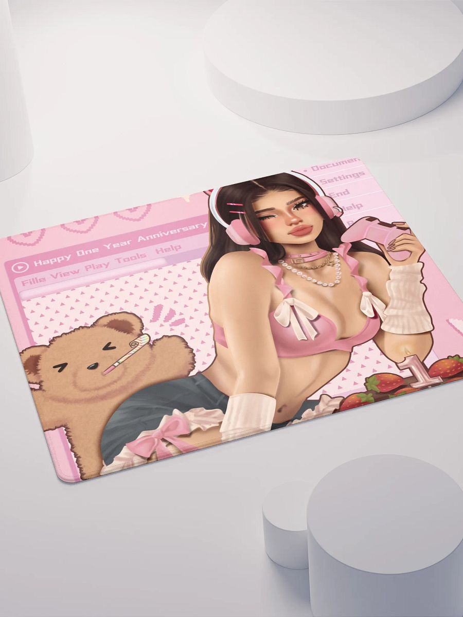 One year anniversary Gaming mouse pad <3 product image (8)