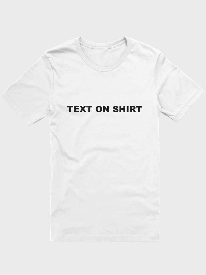 [INTERNATIONAL] TEXT ON SHIRT product image (1)