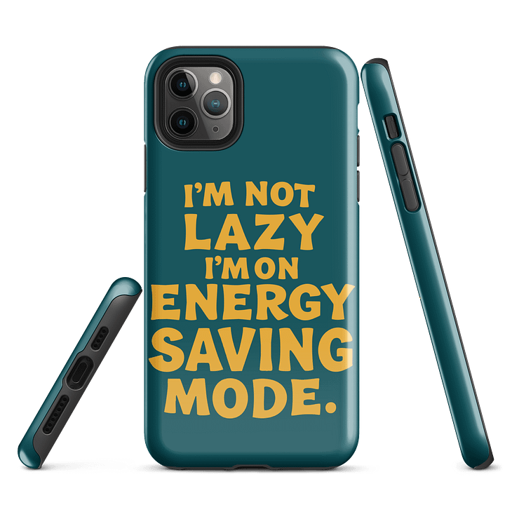 Energy Saving Mode iPhone® Tough Case product image (3)