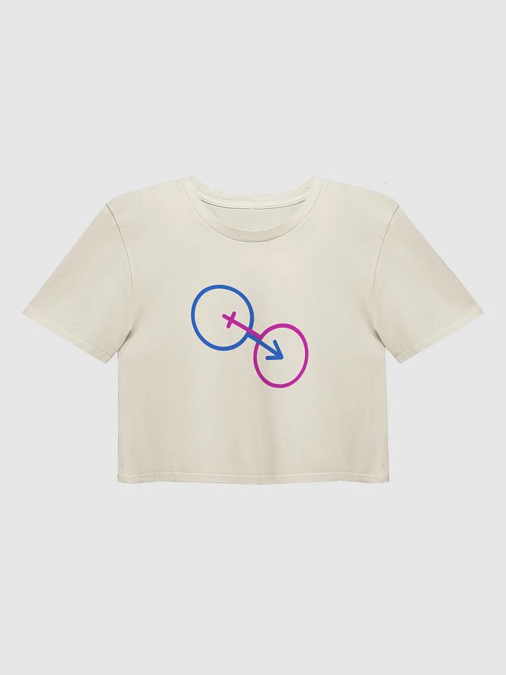 Male And Female Only Connection Crop Top product image (1)