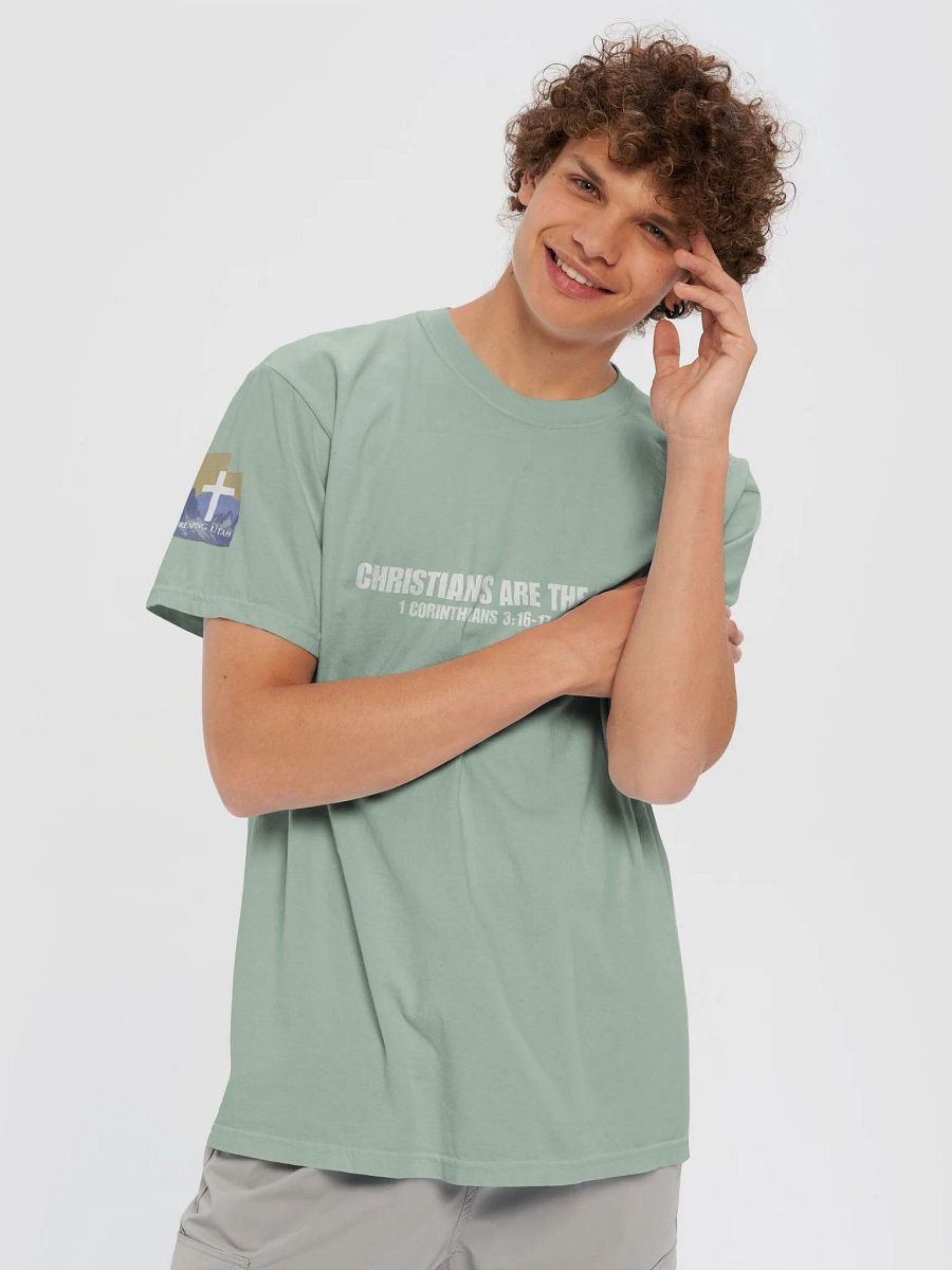 "Christians are the Temple" Short Sleeve product image (55)