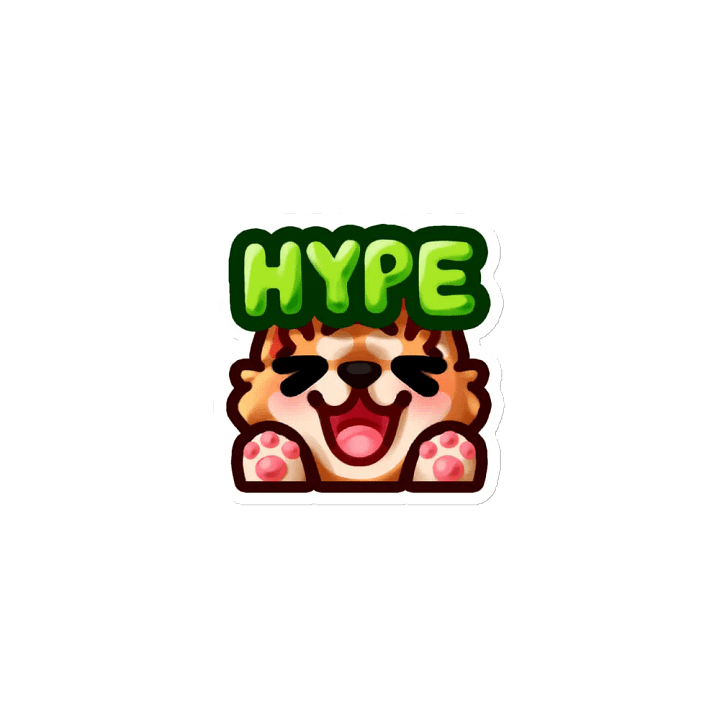 HYPE Pupper Die-Cut Magnet product image (1)