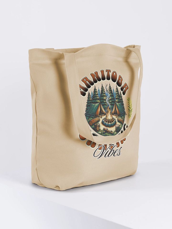 Manitoba Camping Vibes Eco-Friendly Tote Bag product image (4)