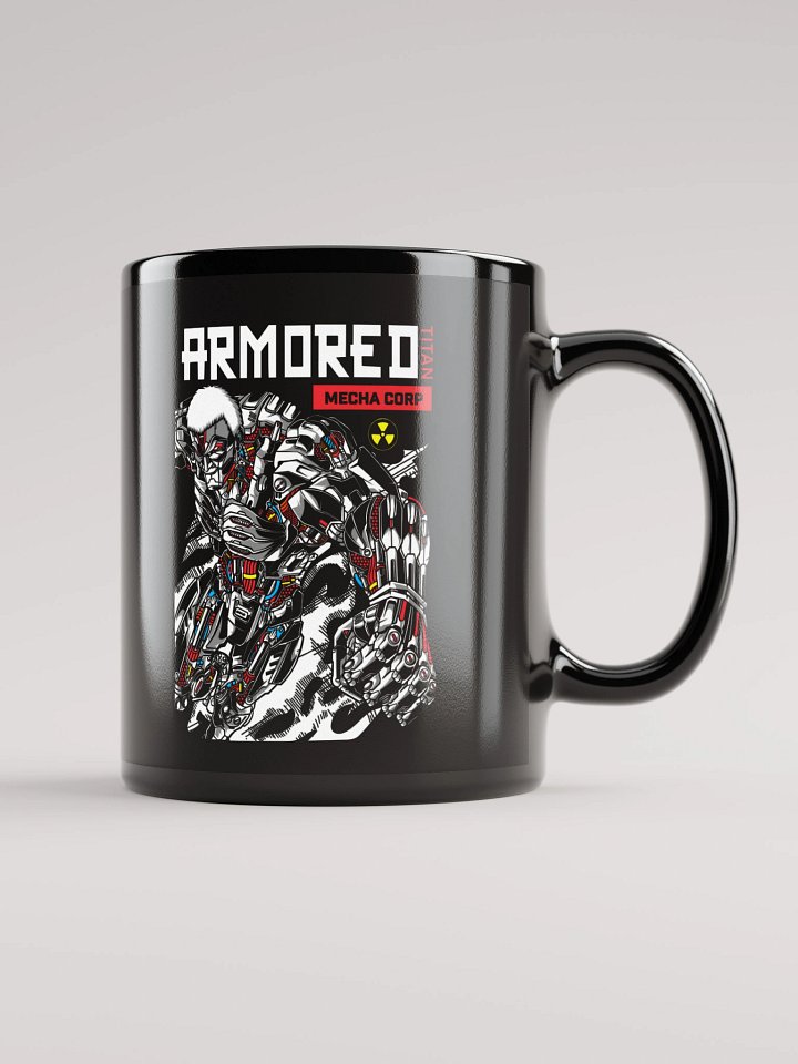 Armored Titan Mecha Corp Tee Mug product image (1)