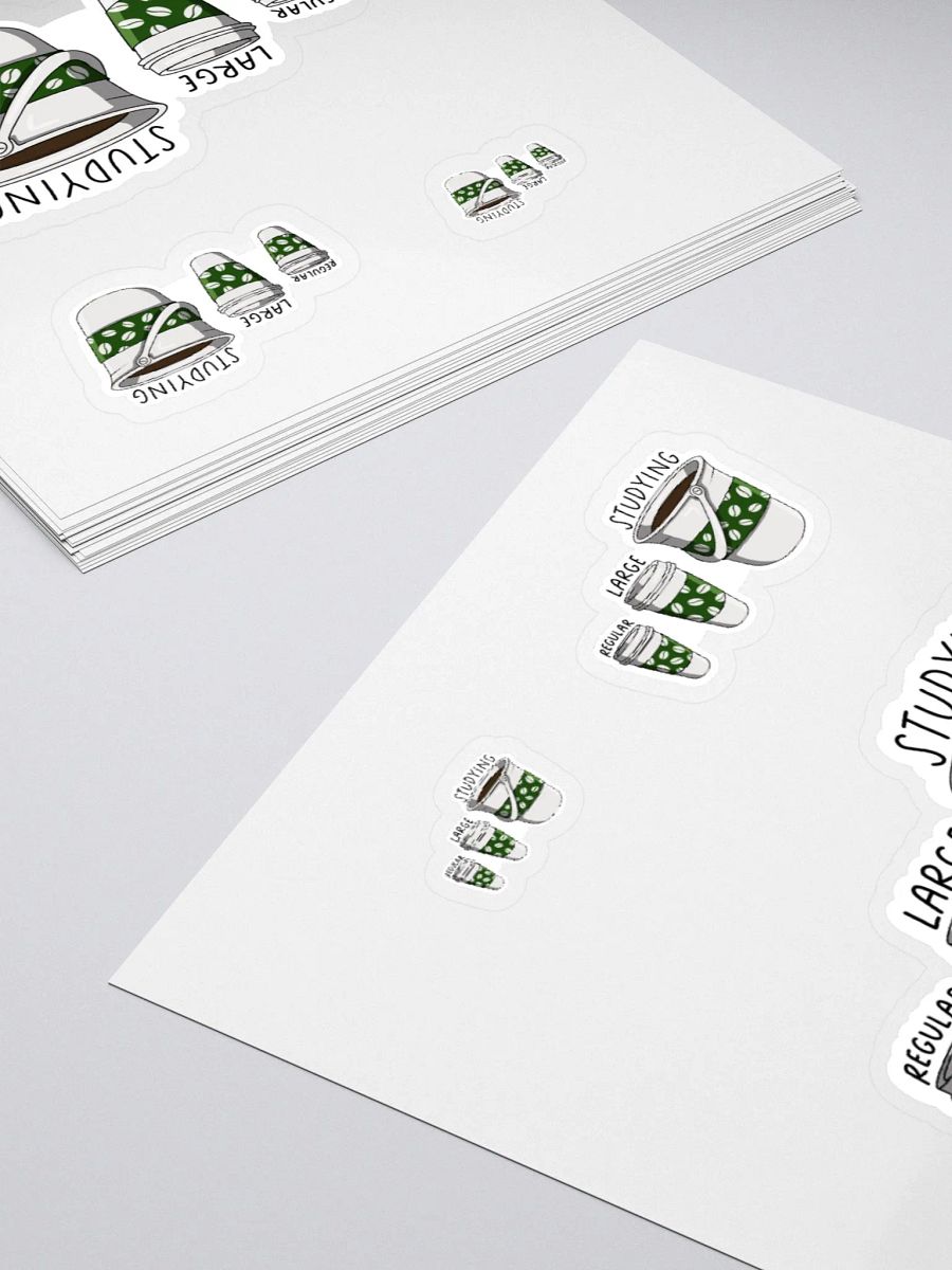 Coffee Study Sticker product image (4)