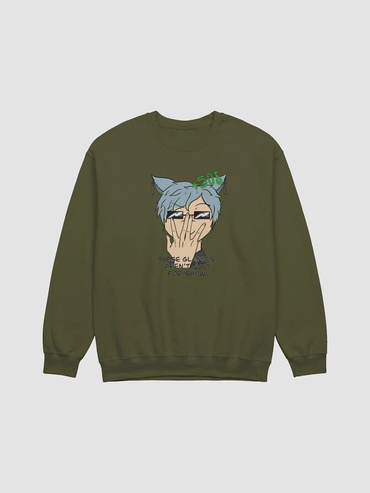 IQ +50 Gildan Classic Crewneck Sweatshirt product image (2)