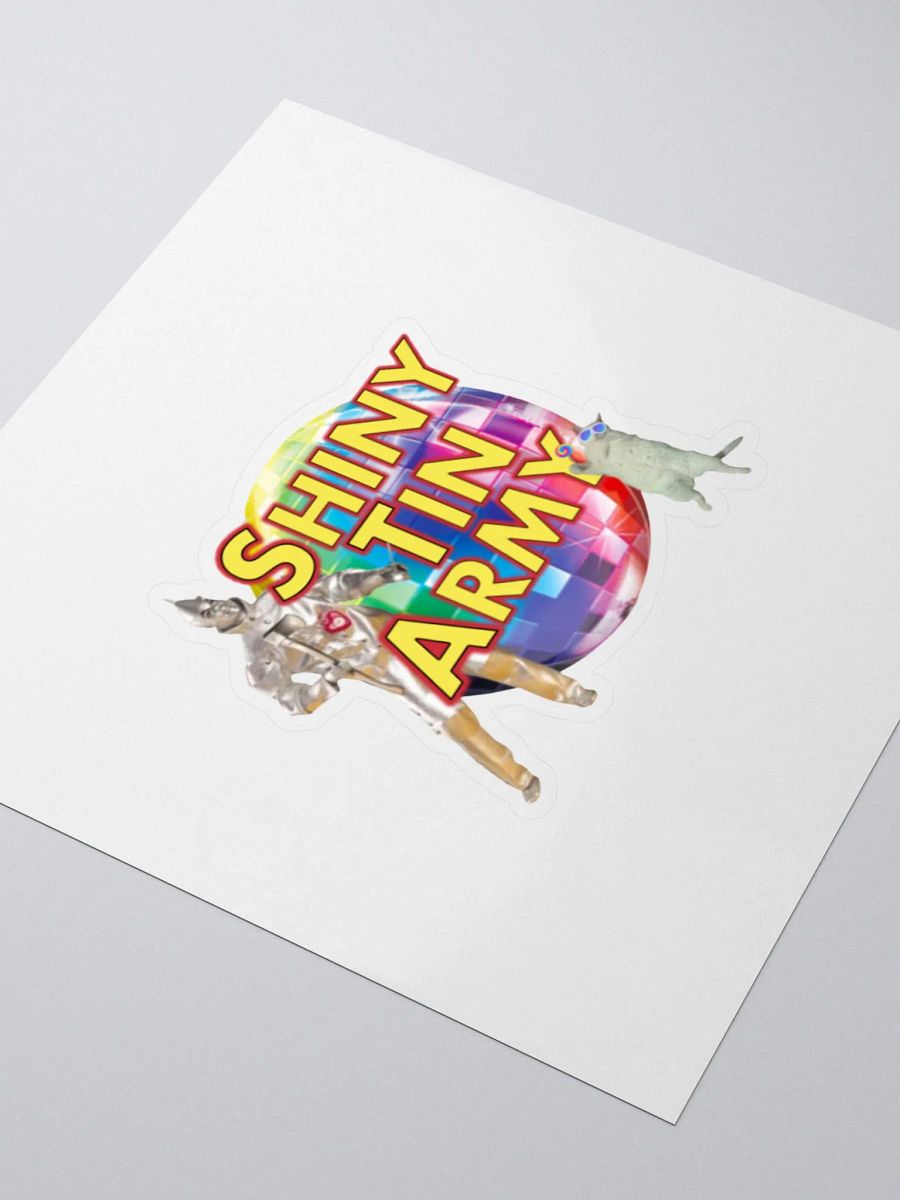 Shiny Tin Army Sticker product image (6)