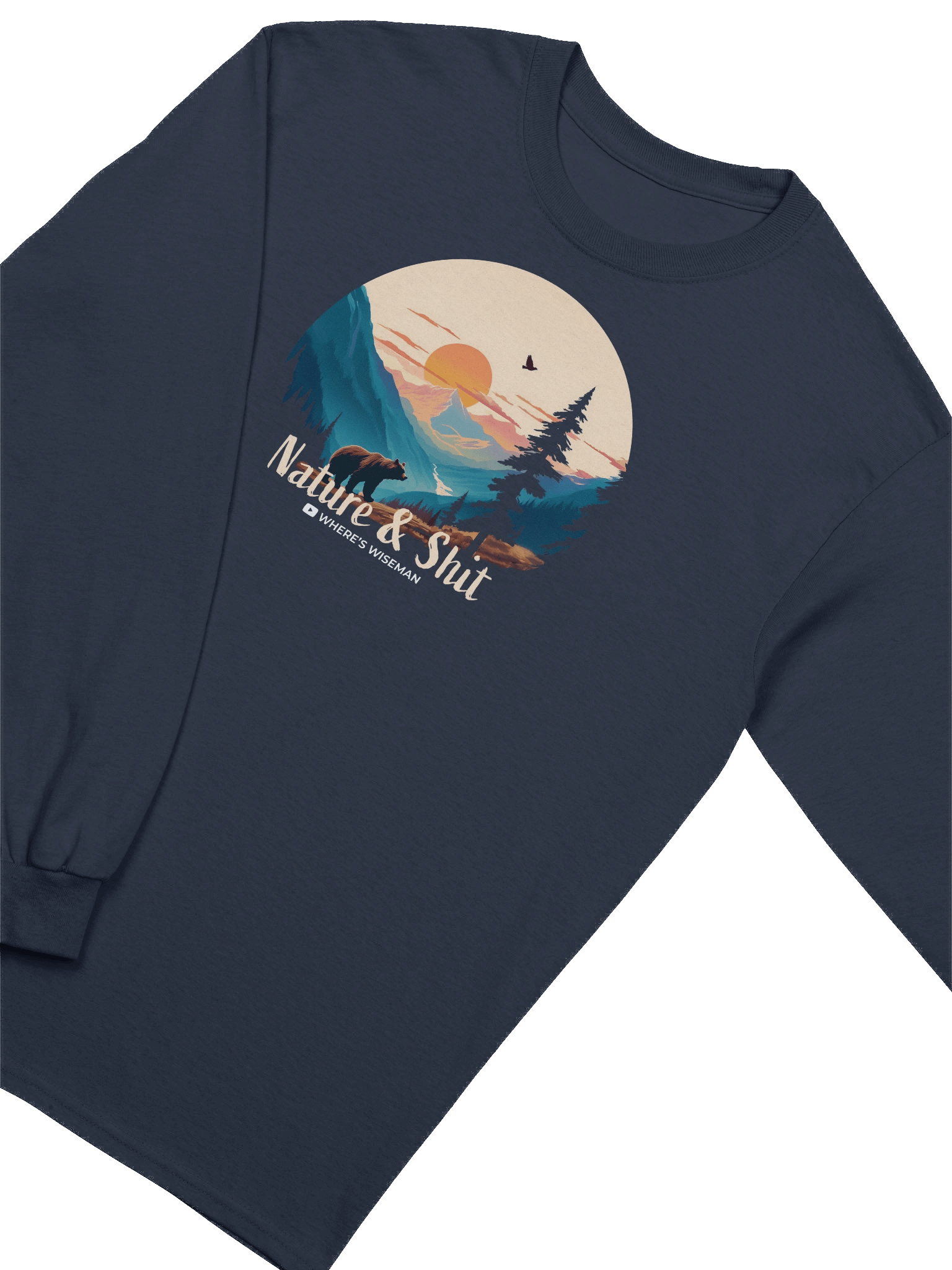 Nature & Sh*t Ultra Cotton Long Sleeve product image (7)