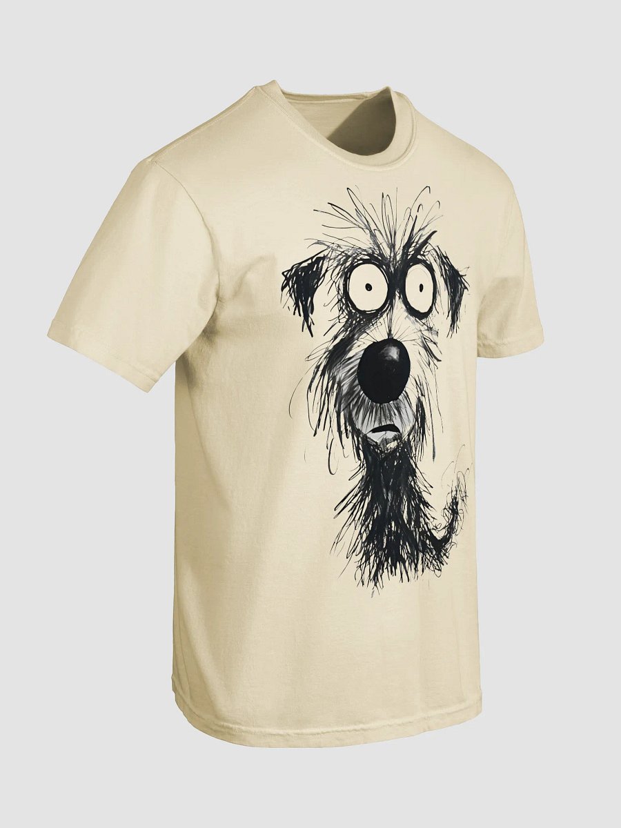 Whimsical Dog Sketch Comfort Color 1717 T-Shirt product image (64)