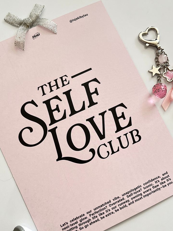 Self Love Club Pink Print product image (2)