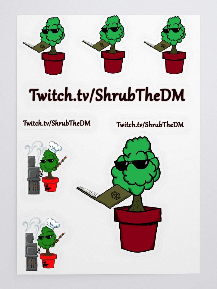 ShrubTheDM Sticker Pack product image (1)