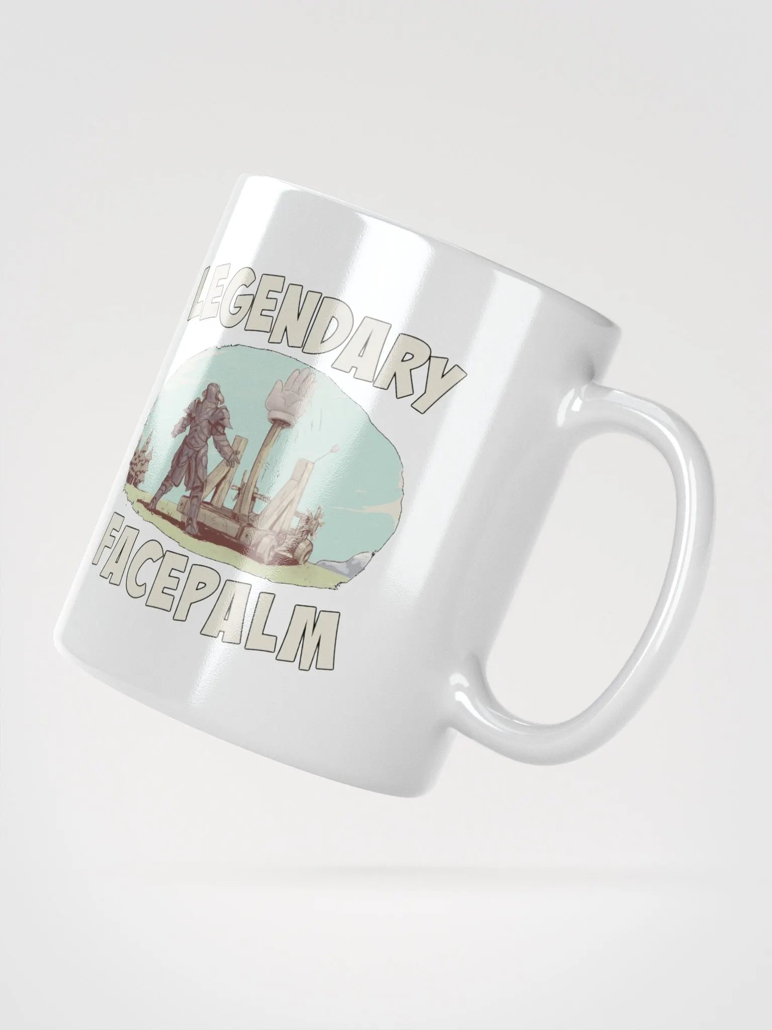 Legendary Facepalm White Mug product image (2)