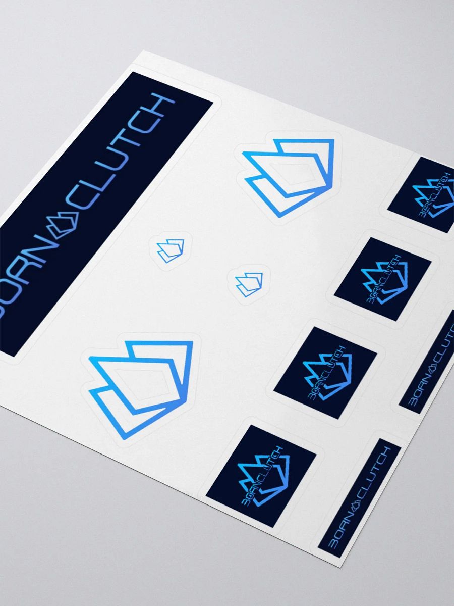 BORN CLUTCH Logo Sticker Pack product image (9)
