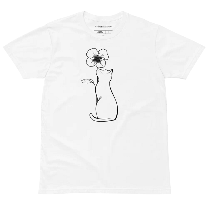 Pansy Cat Supreme Comfort Crew Neck T-Shirt product image (17)