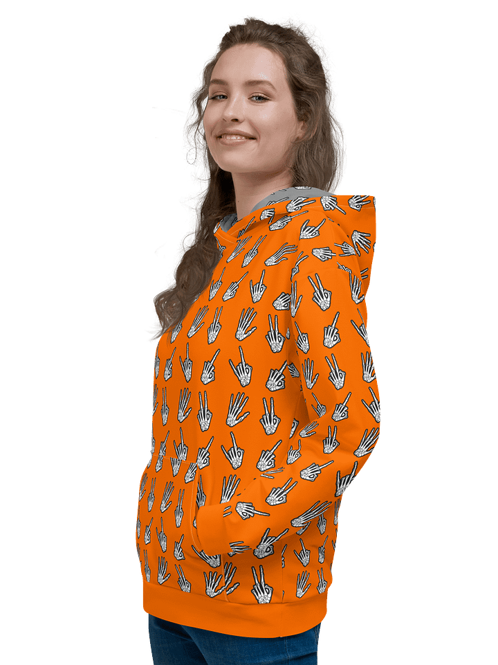 Bone Zone pattern classic hoodie product image (2)