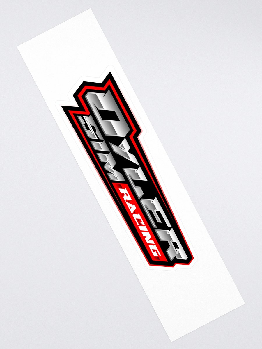Metallic Kiss Cut Stickers - Oyler Sim Racing Logo product image (2)