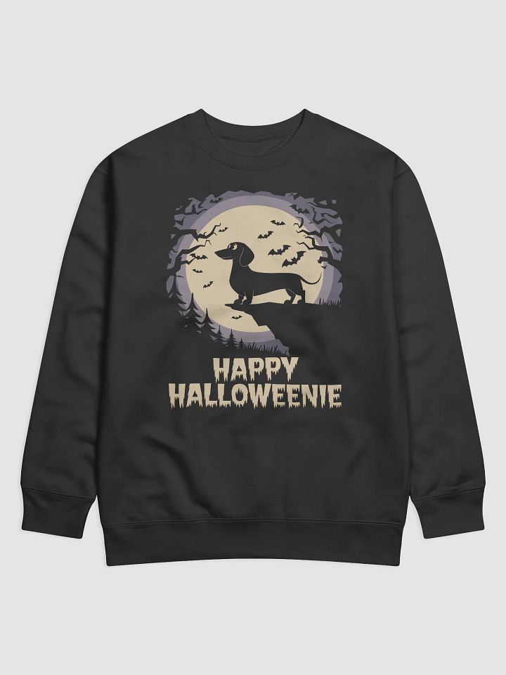 Happy Halloweenie Dachshund Sweatshirt product image (1)