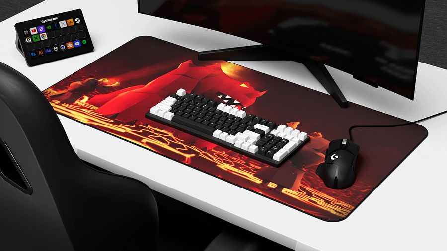 TzTok-Jad | Large 3D Desk Mat product image (5)