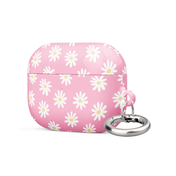 Pink Daisy Daydream AirPods Case product image (5)
