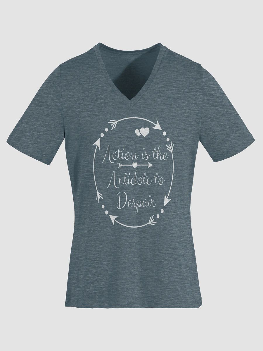 Action is the Antidote V Neck T-shirt product image (31)