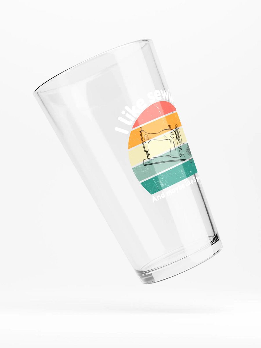 I like Sewing - Pint Glass product image (4)