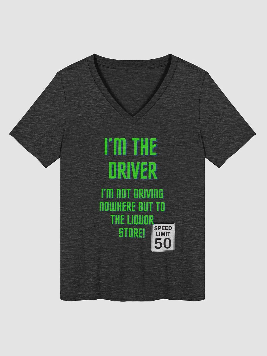 Liquor Store Driver V-Neck Tee product image (2)
