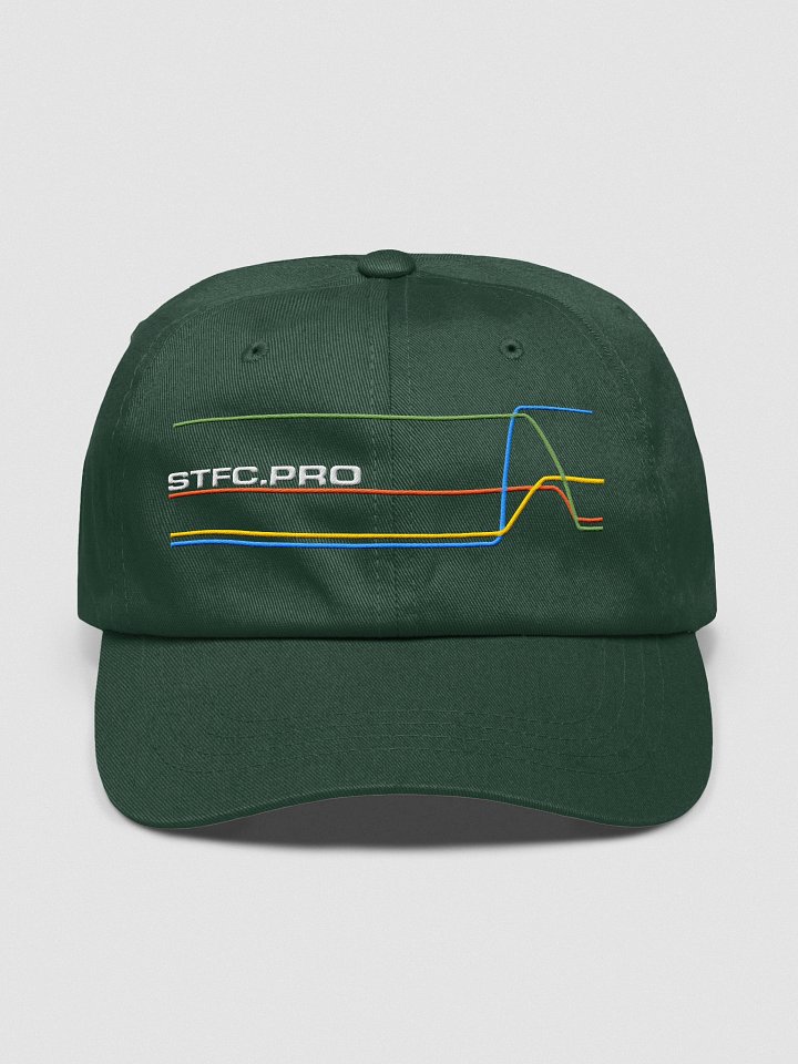80s inspired STFC.PRO graph lines cap - Light product image (3)