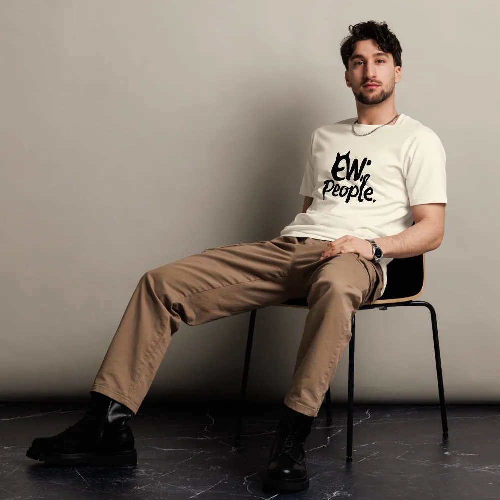 Ew, People - Cat Face Graphic T-Shirt product image (6)