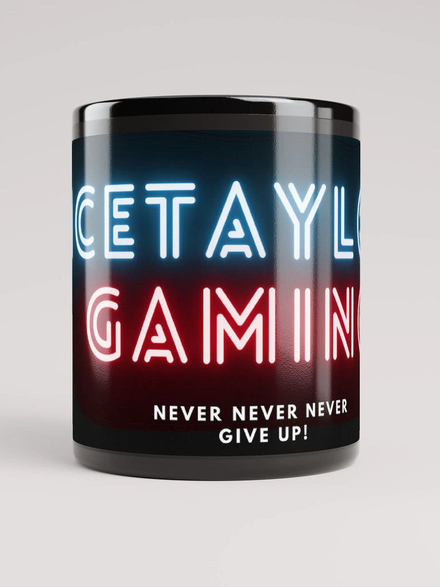 Never Give Up IceTaylor Gaming Neon Mug product image (10)