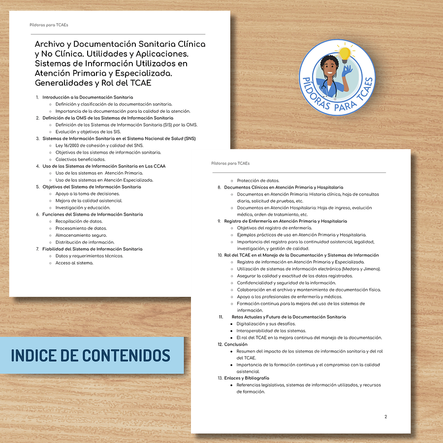 Archivo y Documentación Sanitaria Clínica y No Clínica: Sistemas de Información en Atención Primaria y Especializada. product image (3)