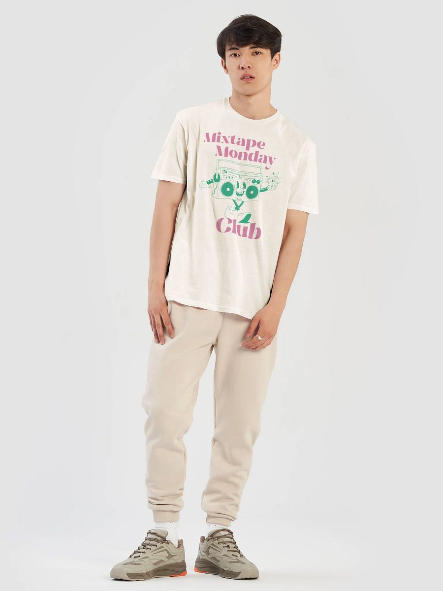 Mixtape Monday Club Tee // Pink & Green product image (4)