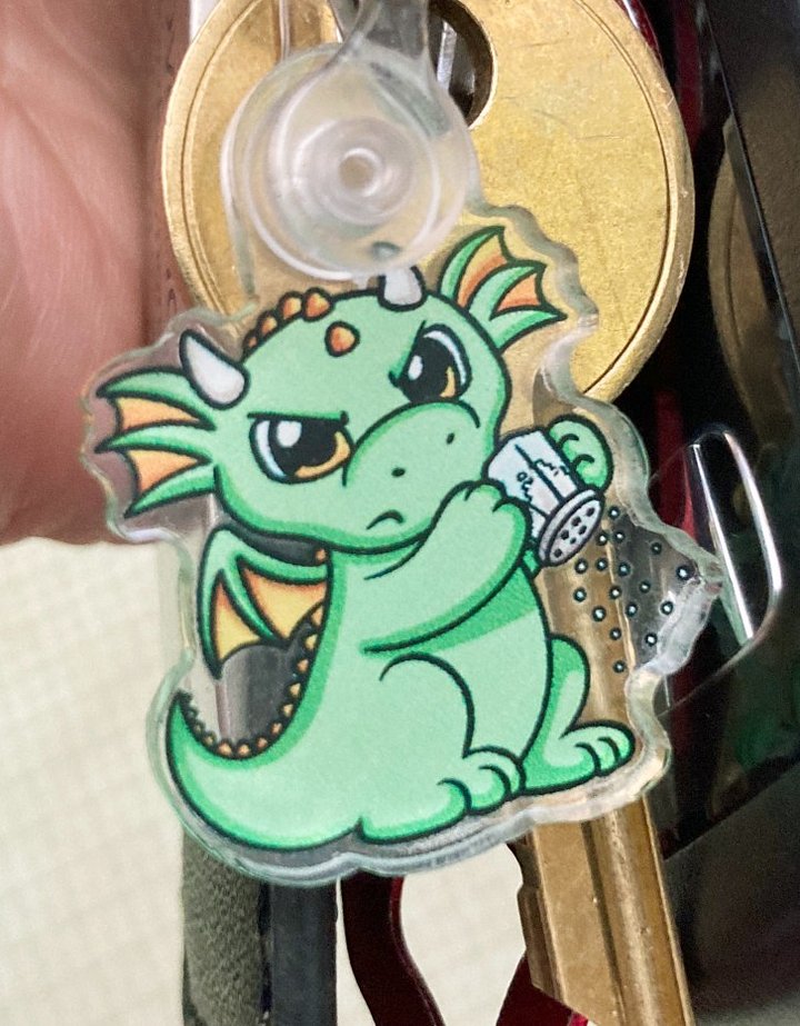 Salty Dragon Keychain product image (1)