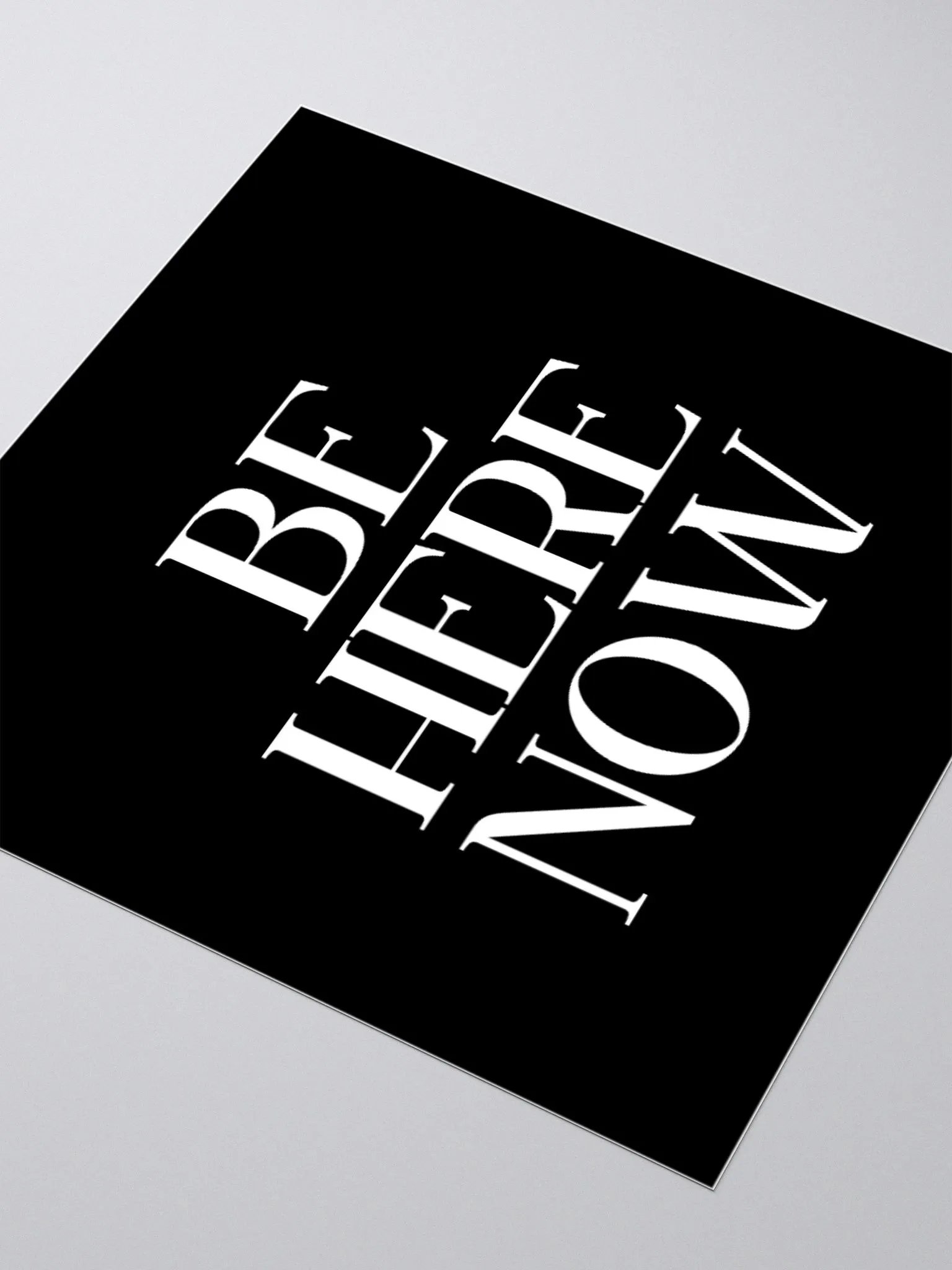 Be Here Now Kiss Cut Stickers product image (8)