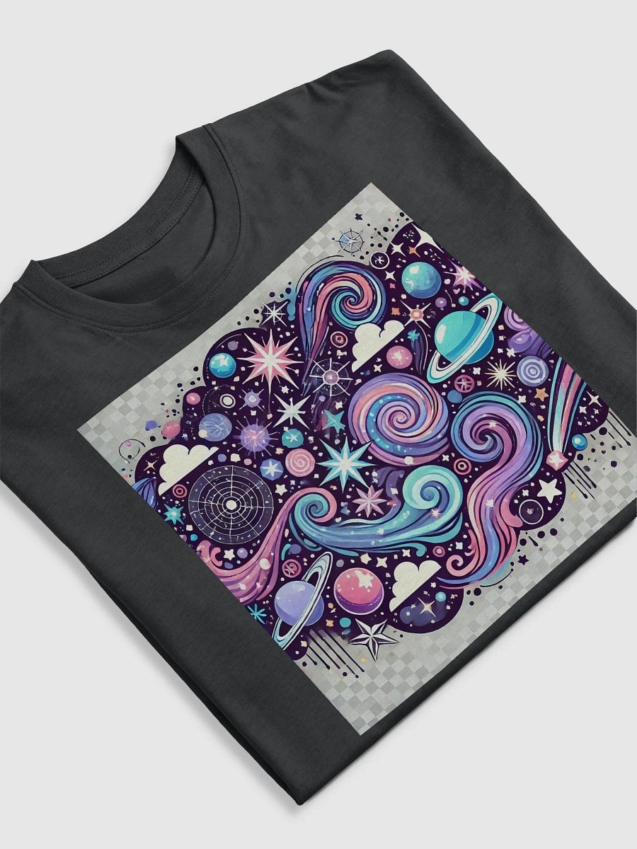 Stellar Dreams: Galactic Planets & Stars T-Shirt product image (5)