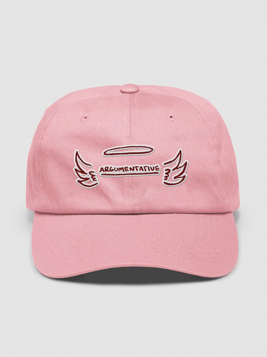ANGELIC (maroon bubble design) classic dad hat product image (2)