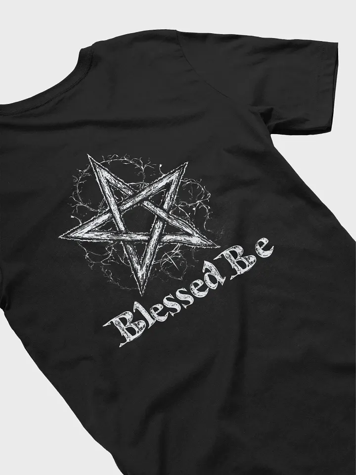 Blessed Be Pentagram (design on back) product image (2)