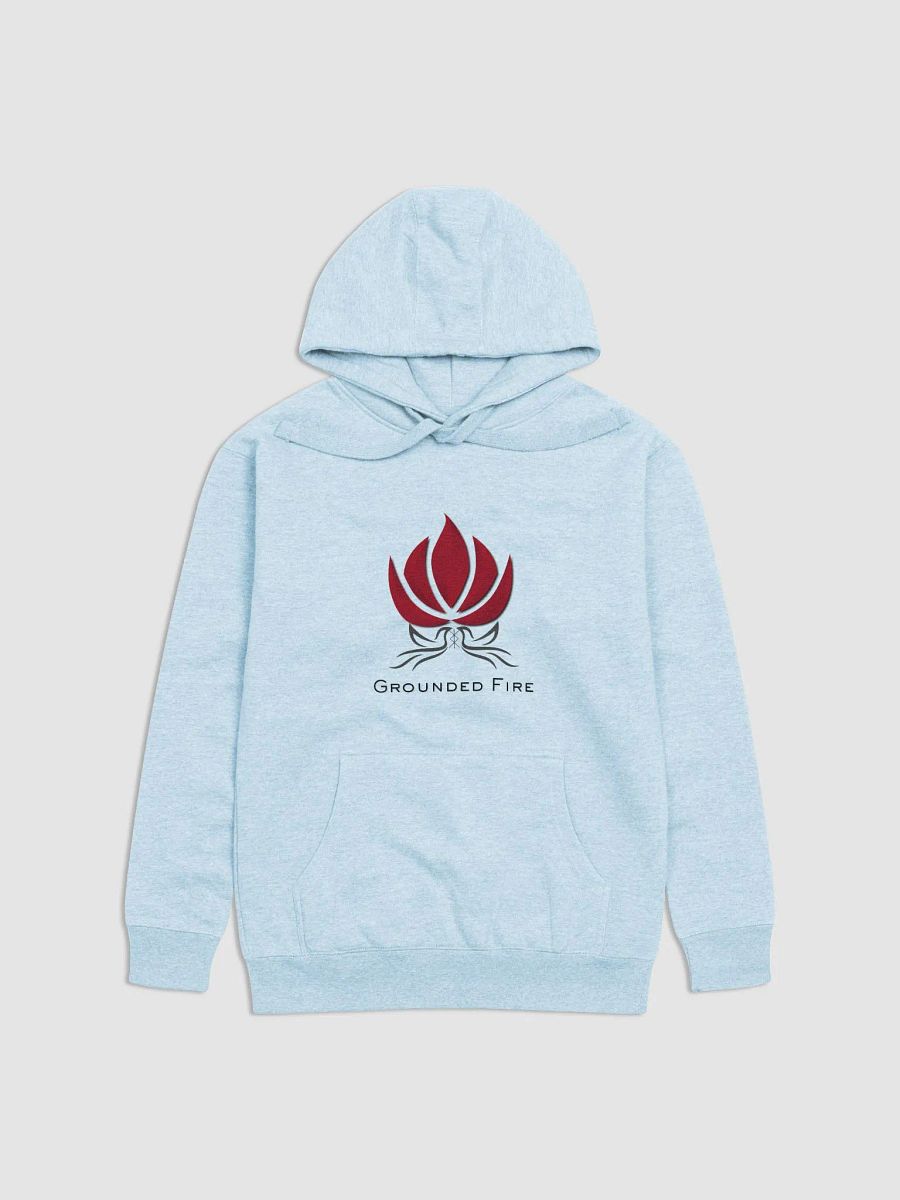 Grounded Fire Logo Hoodie Dark Text product image (23)