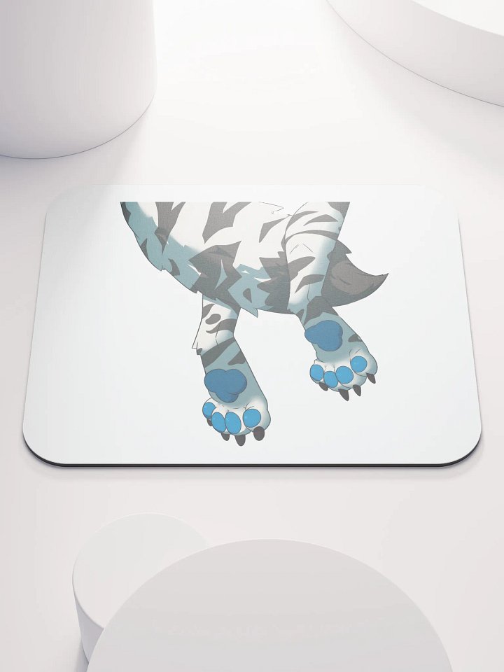 Tiger2Paws Mousepad - White product image (1)