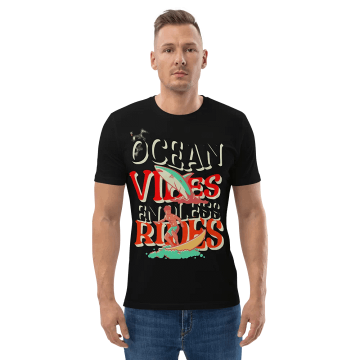 Endless Ocean Vibes Organic Tee product image (2)