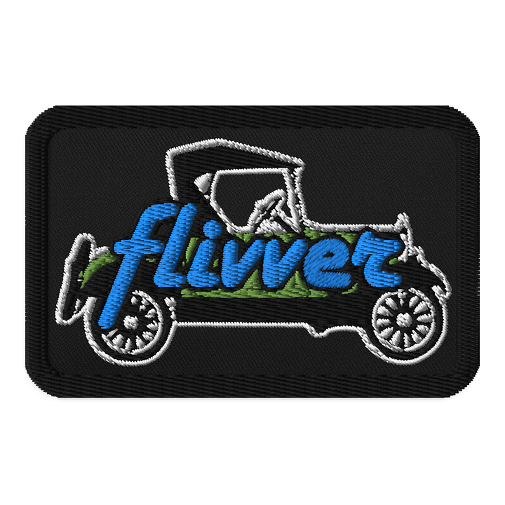 Flivver 3in (75mm) Velcro Patch FREE SHIPPING! product image (1)
