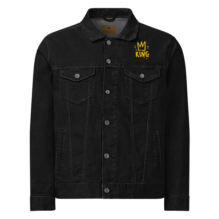 Graffiti King Crown Threadfast Denim Jacket product image (1)